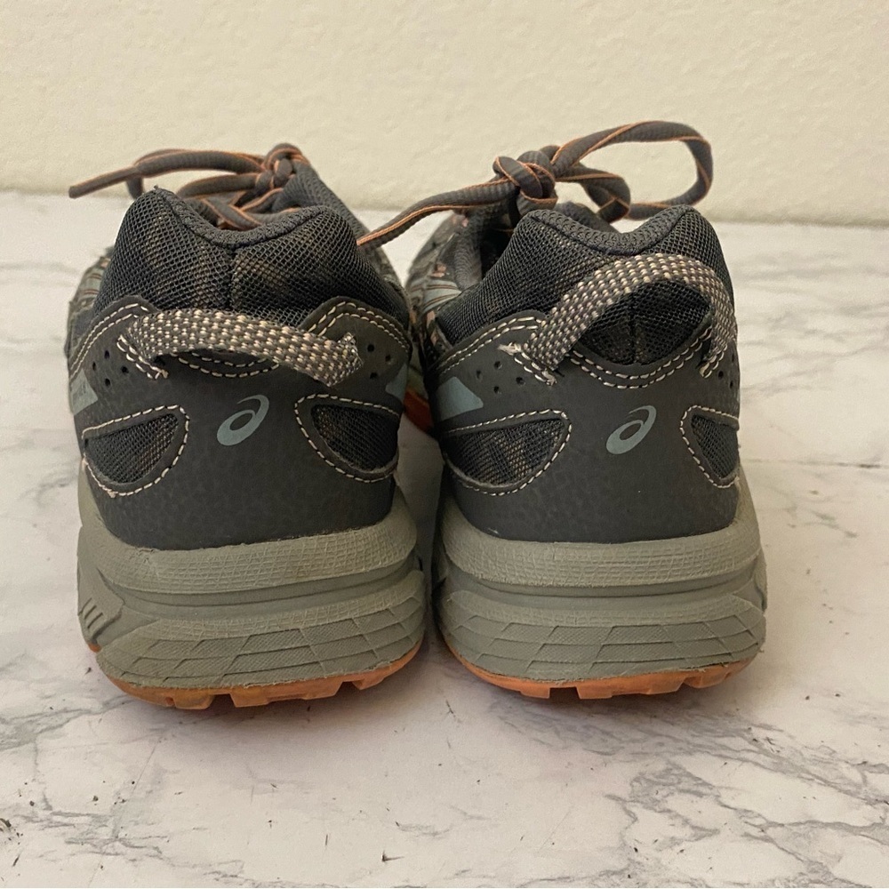 ASICS Gel-Venture 6 Running Shoes Cross Training T7G6N Women 8 Gray Pink Camo K1 - Picture 6 of 9